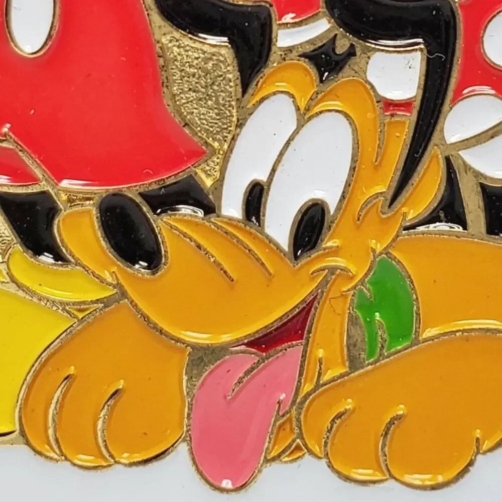 Disney Parks Mickey Minnie & Pluto Best Friend Keychain